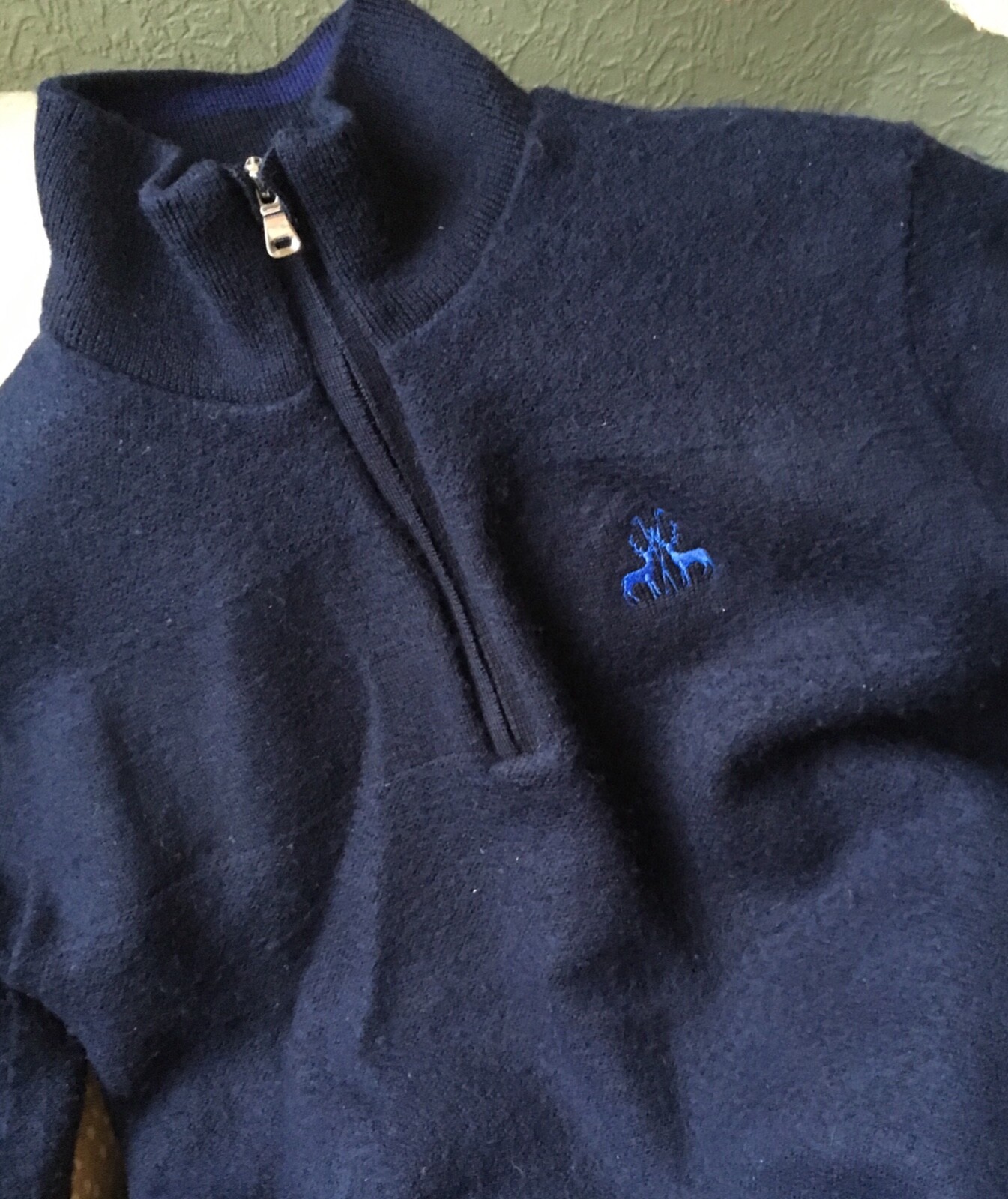 OSCAR JACOBSON SWEATER...SIZE M...NAVY...RRP £295