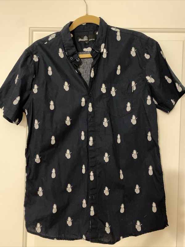 Molokai Surf Co. Pineapple Shirt Large