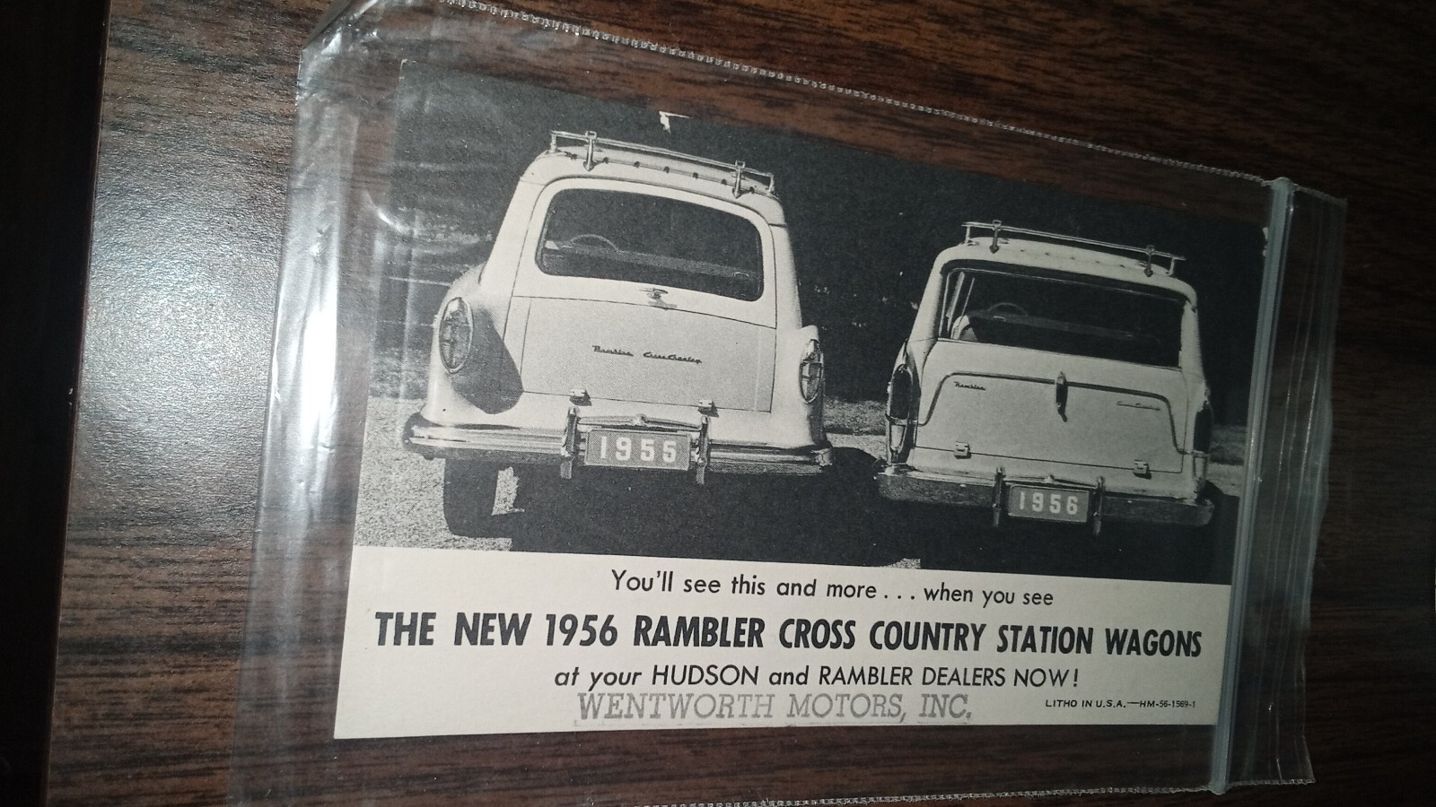 antique vintage postcard "The new 1954 rambler" mobile alabama eBay