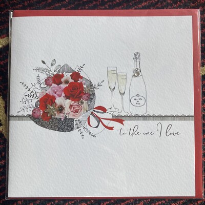 to The one I Love  ~ Valentine s Day  Card By Cinnamon Aitch~ 16cm x 16cm