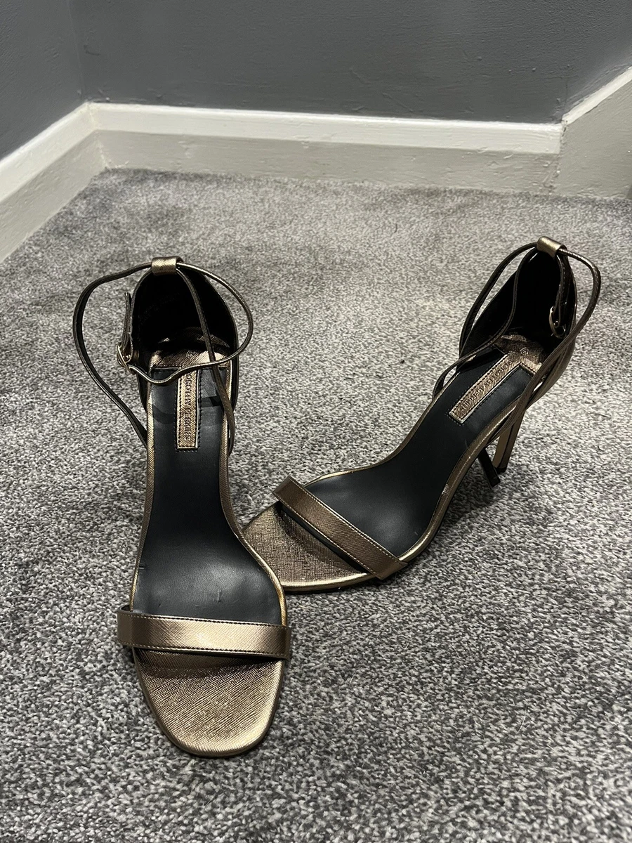 Ladies deals bronze sandals