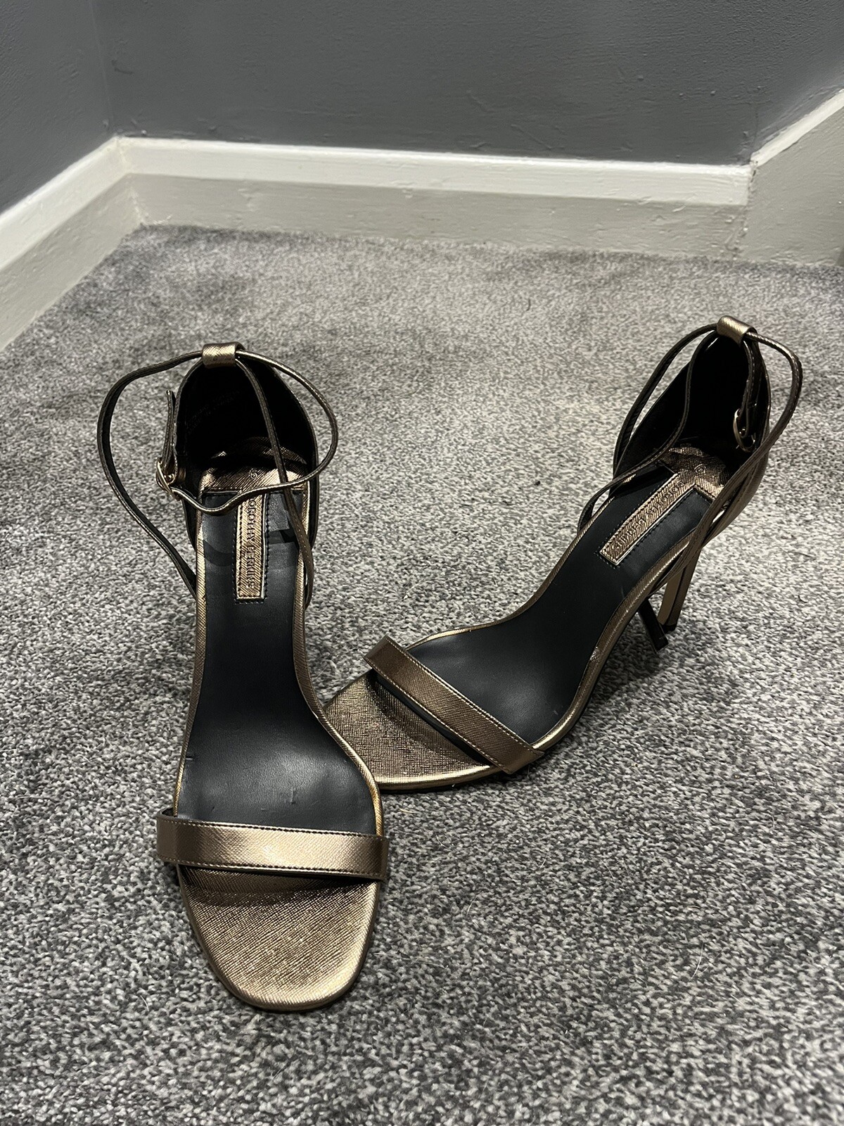 APL Sandali donna bronzo con cinturino taglia 6 NUOVI Dorothy Perkins