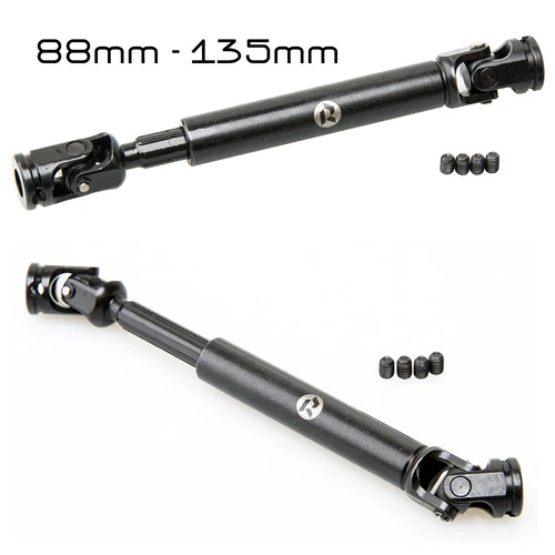Eje de transmisión de alta resistencia de acero inoxidable Rhino RC para carrawler SCX10 TRX4 Redcat Gen8 - Imagen 6 de 15