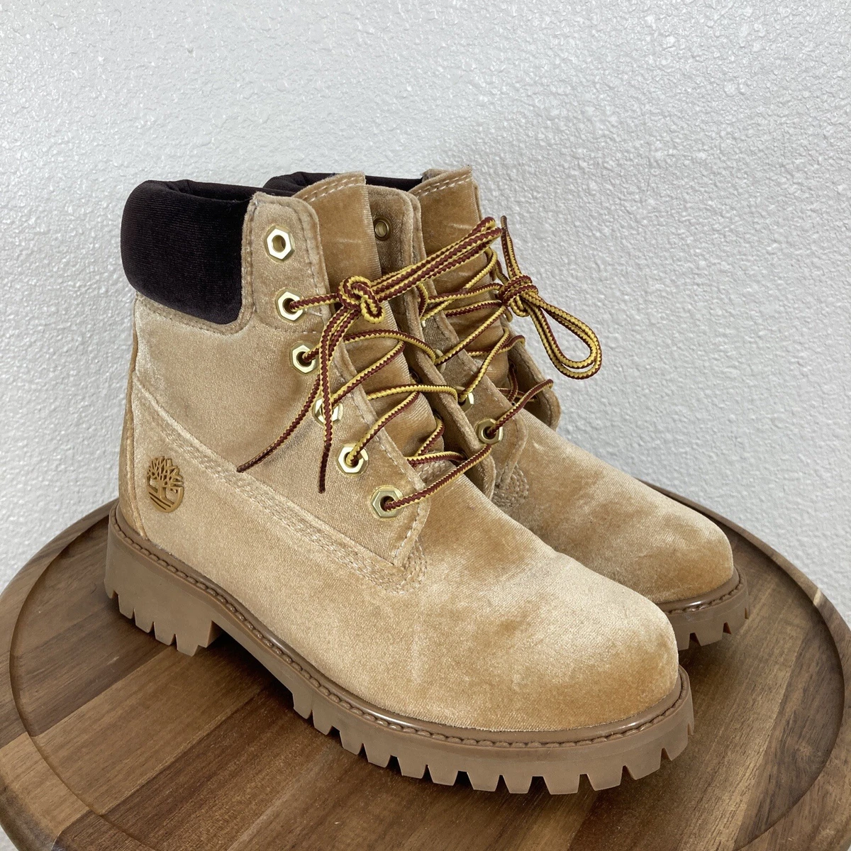 Women's Off-White 6 Inch Timberland Boot 5.5 Virgil Abloh
