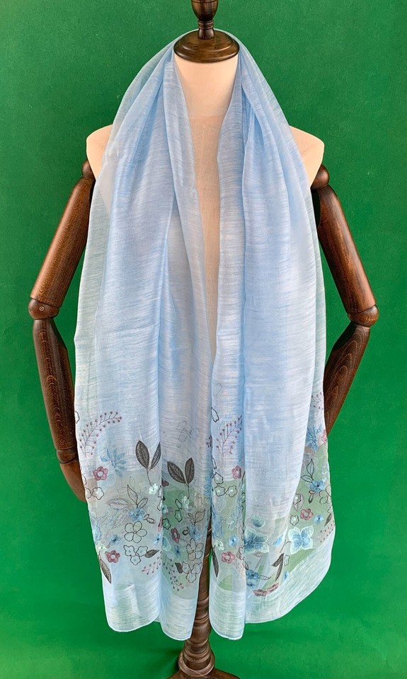 Jenniferwu Womens Large Scarf Pashmina Shawl Wrap Prints Wrap Pashmina