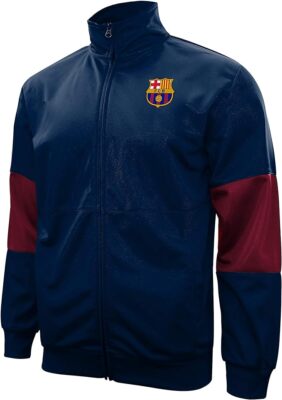 FC Barcelona Official Licensed Soccer Jacket - NAVY FCB49TJ-N