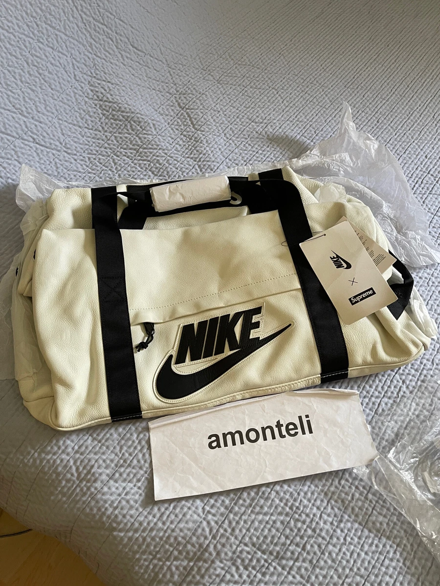 Supreme Leather Duffle Bags for Men for sale | eBay