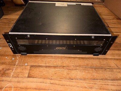 Evertz 7700FR-C 3RU MultiFrame w/ Dual PSU