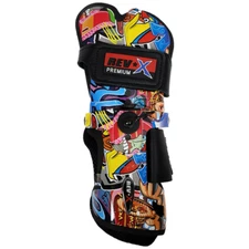 LORD FIELD REV-X Premium Bowling Wrist Protector, Right Mammoth, Picasso, M