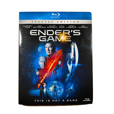 ENDER'S GAME - Blu Ray Edizione Speciale Slipcase ITA Fuori Catalogo - Perfetto
