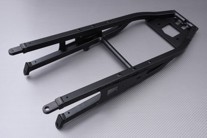 Cadre arriere d origine pour Aprilia Tuono V4 1100 Factory de 2015 a 2024 en aluminium noir