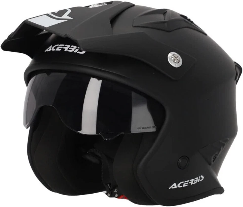 Acerbis Helmet Jet Aria 2206 Noir XL *NEUF* - Photo 1/4