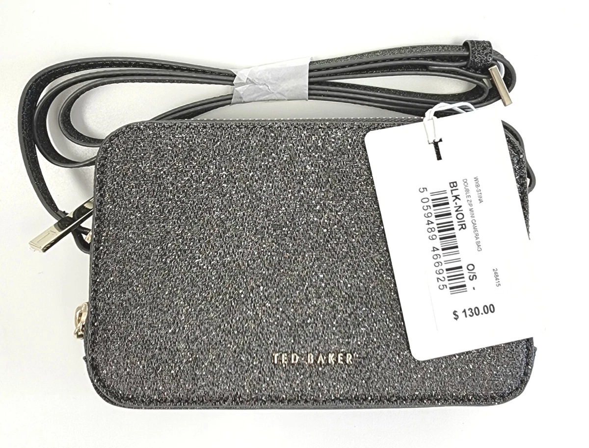 Ted Baker Stina Double Zip Mini Camera Crossbody Shoulder Bag