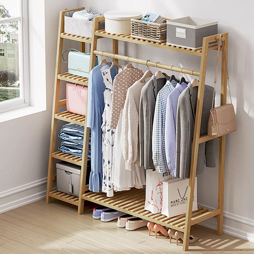 Clothes rail 2024 for wardrobe