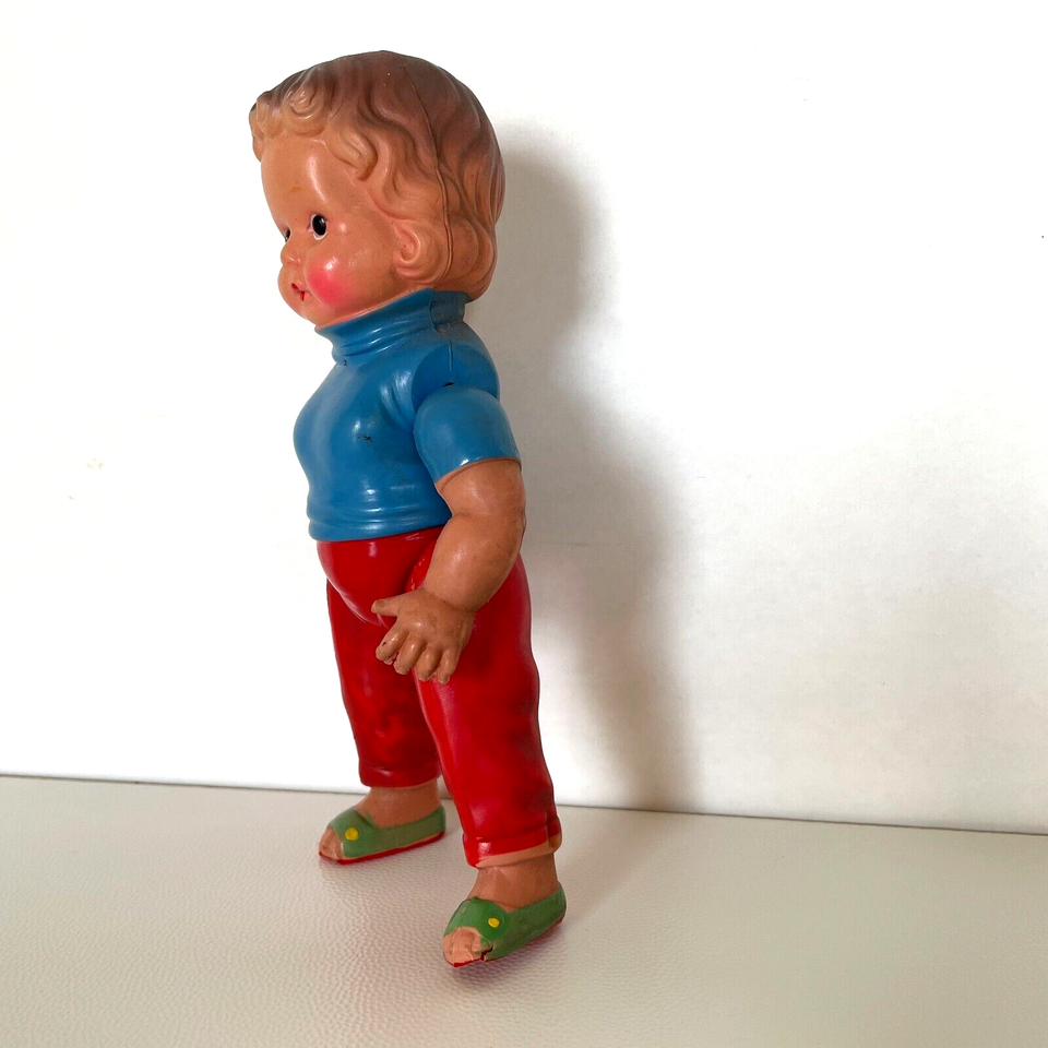 ANCIENNE POUPEE EN CELLULOÏD H17CM - 1950's | UK