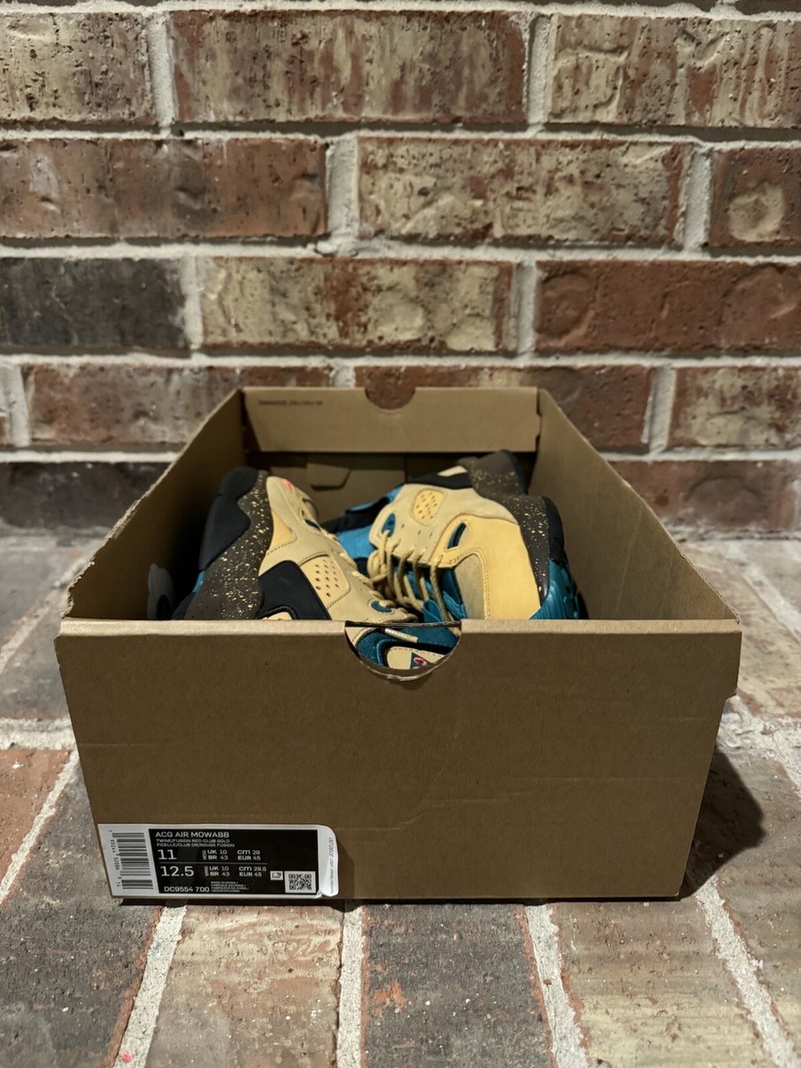 New 11 Nike ACG Air Mowabb Twine OG Club Gold Tan Hiking