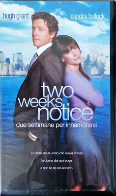 Two Weeks Notice Zwei Wochen zum Verlieben VHS VERSIEGELT