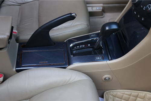 For Honda Accord 7th 2003-2007 Carbon Fiber ABS Central Console Gear Shift Panel - Picture 6 of 8
