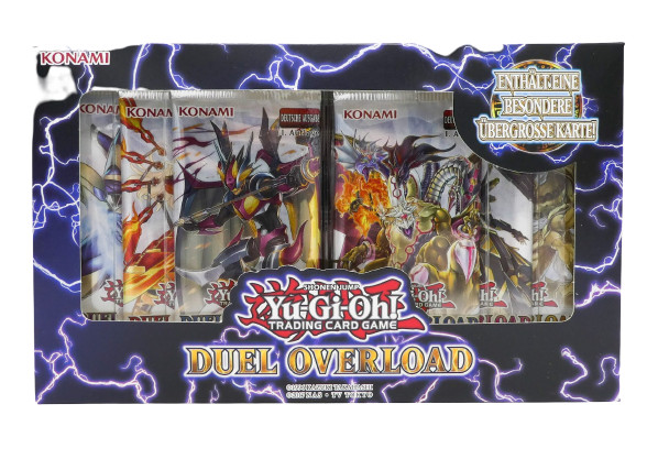 Thumbnail - Yu-gi-oh Duel Overload Box 1. Auflage Deutsch 6 Booster Neu Ovp