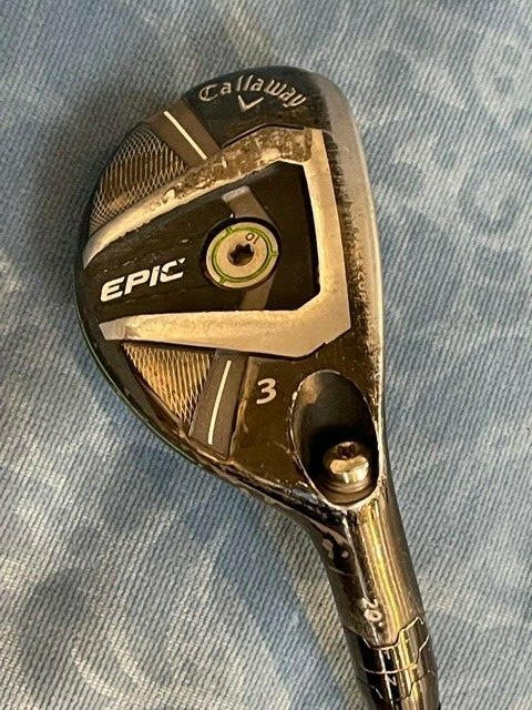 Callaway Epic 20* 3 Hybrid with Recoil ES 780 F3 Graphite Stiff