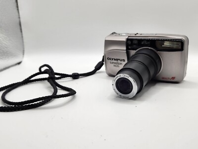 Olympus Super Zoom 140S 35mm Compact Film Camera - Getestet & Funktioniert 