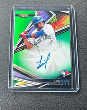 2022 Bowman's Best Luis Meza Green Refractor Auto 18/99
