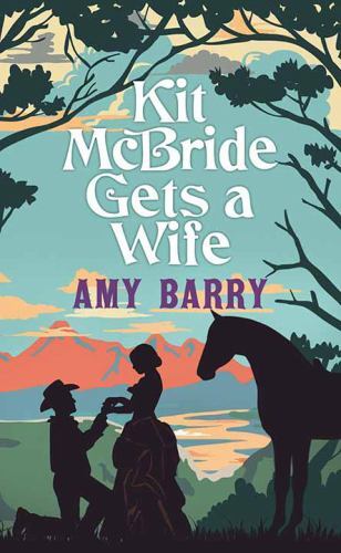 Kit Mcbride Gets a Wife (Center Point Large Print) (Library Binding)