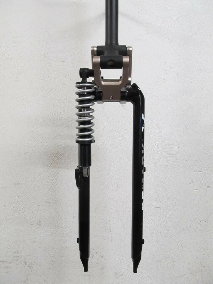 Demark Gamma Uno Forcella A Molla Parallelogramma Nuova Nera Trekking 28" - Immagine 2 di 4