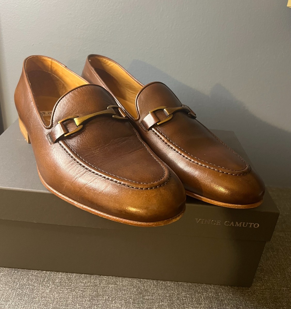 vince camuto brown dress shoes Vince Camuto Men's Lyre Derby