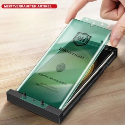 💥DISPLAY PANZER SCHUTZGLAS für SAMSUNG S22 S23 S24 PLUS ULTRA + ANBRINGHILFE💥 - Bild 1 von 4