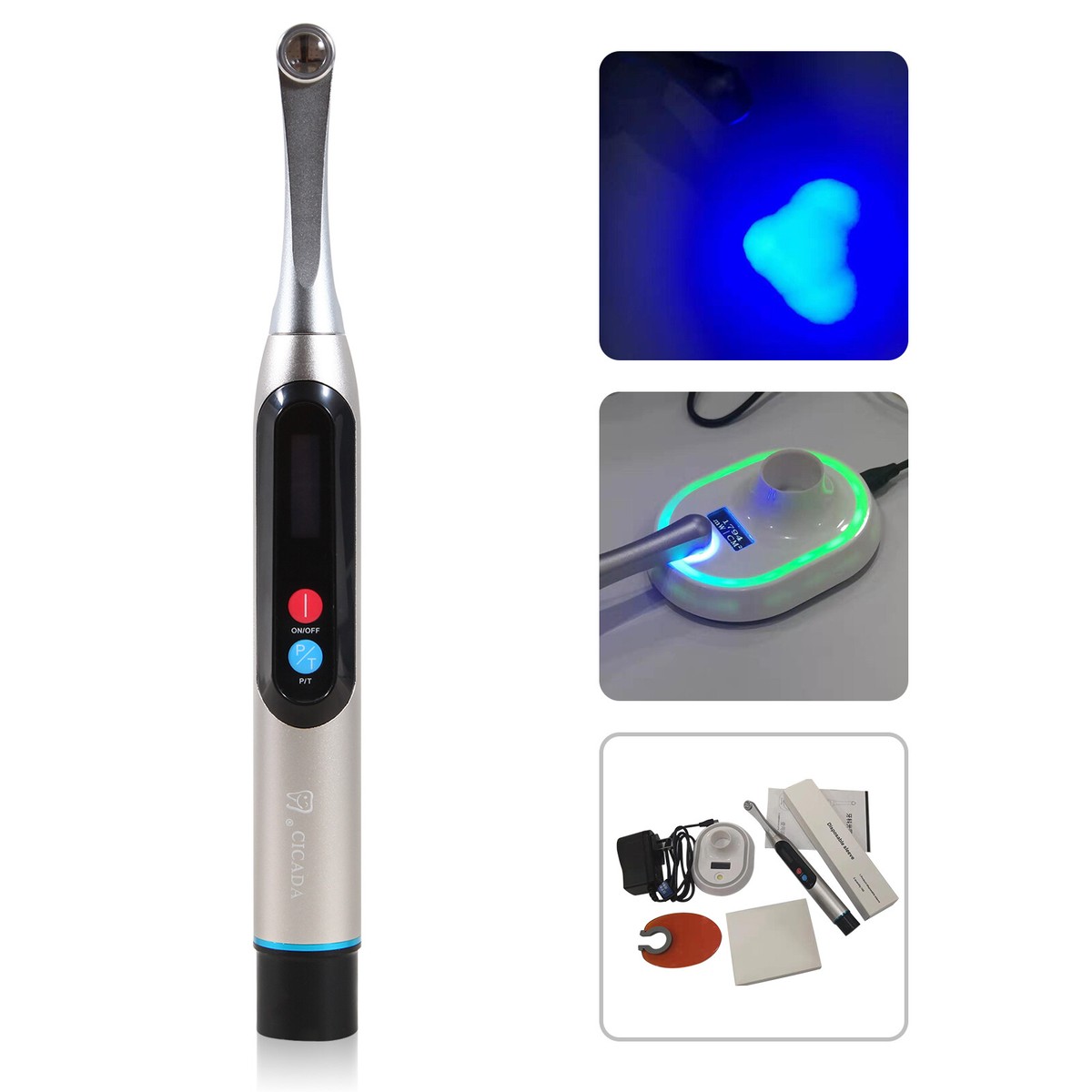 LED Curing Light　LEDカーリング　ライト Dental LED Curing Light Cure Lamp Wireless Cordless