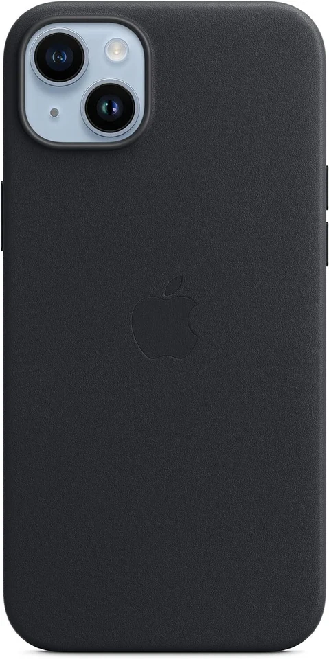 Apple iPhone 14 Plus Leather Case with MagSafe - MPP93ZM/A | Color: Midnight