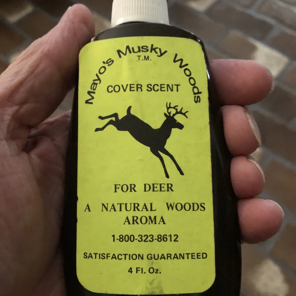 Lot of 2 Mayo’s Musky Woods Natural Cover Scent 4 FL OZ Bottles (2) - Image 4 of 4