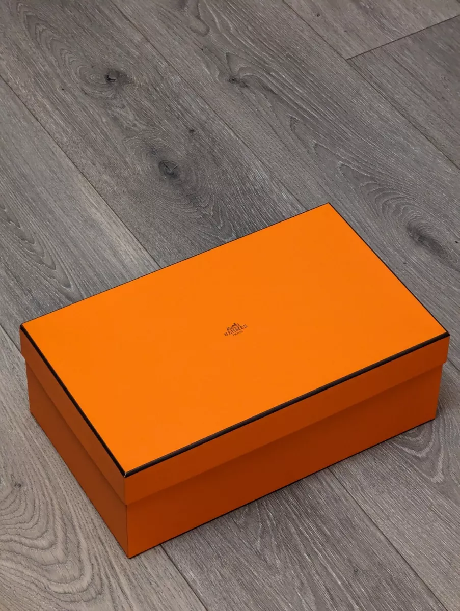 Authentic Hermes shoe box .