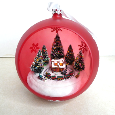 Mr Christmas Jumbo Sparkling Ornament Large Animated Musical Ball