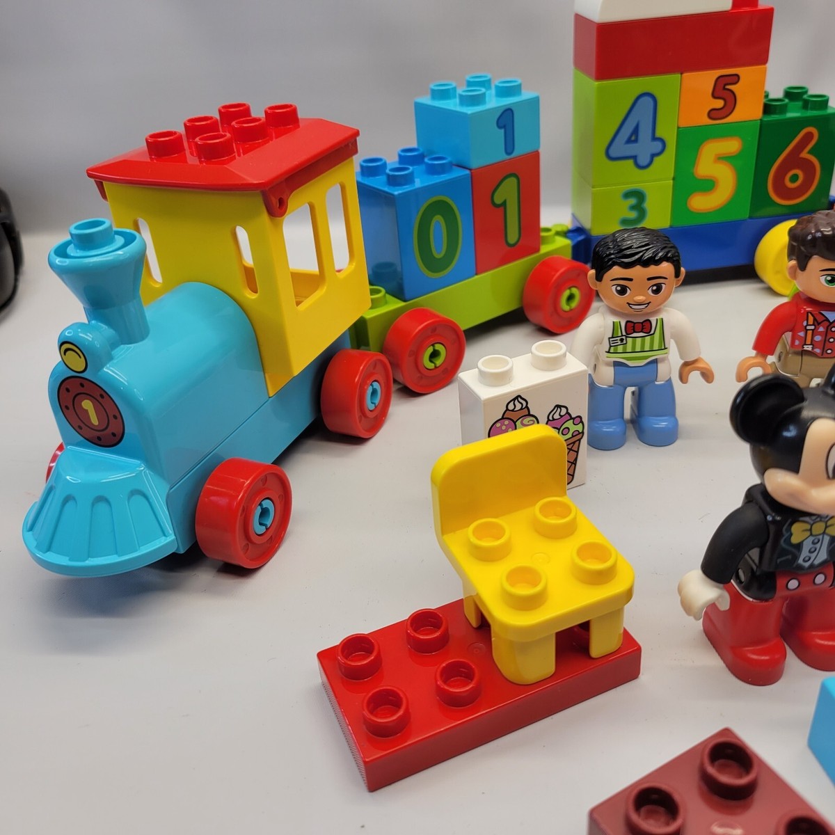 Lego Duplo Alphabet Train with Mickey Minnie Mouse Random Lot