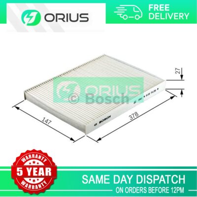 Cabin Filter Orius Fits Audi A4 Cabriolet 80 Coupe VW Passat + Other Models #2