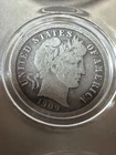 1909 Barber Liberty Dime VF