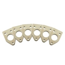 NEW Graph Tech Ratio Invisomatch Plates 6 For 90 Degree Screw Holes - NICKEL