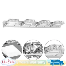 LED Crystal Mirror Lamp Modern Bathroom Vanity Light Fixture Make-up Wall Sconce