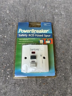 Greenbrook Leistungsschalter Safety RCD Fused Spur 30mA Neu Sonstige