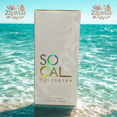 Brand New Hollister SoCal Eau de Parfum Spray Fragrance 1.7floz