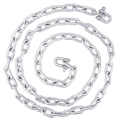 MARINE SYSTEM Galvanized 5/16'' Anchor Chain 2 PCS 3/8'' AntiOff Shackles, Boat...