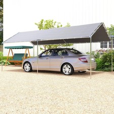 Outdoor Carport Garage Car Shelter Rain Sunshade Canopy Party Tent Garden Gazebo