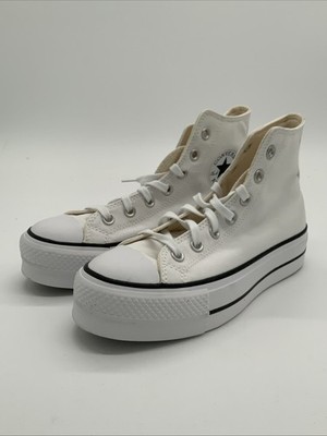 Converse Chuck Taylor All Star Platform High White/White Women Size 6.5 560846F