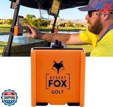 Desert Fox Golf Orange Universal Phone Caddy Adjustable Strap Mount Holder