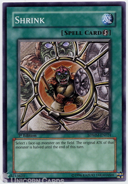 SDMM-EN024 Shrink 1st Edition Mint YuGiOh Card