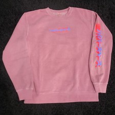 Sudadera Hyper Space Beck Rosa Hombre Grande (Gráficos en la espalda)