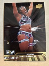 2024 Upper Deck AEW Outburst Gold #14 Athena 1/1