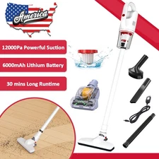 Cordless Handheld Vacuum Cleaner Rechargeable Lightweight Stick Vacuum Cleaner